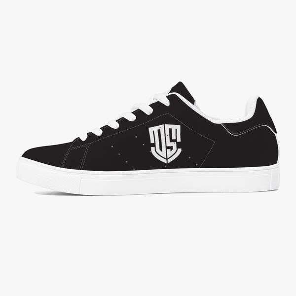

definitely prevent men's shoes men's low versatile flat shoe men's board shoes casual shoes black shoe with white stamp patte