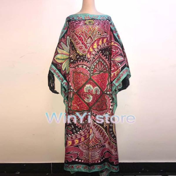 

swimwear printed dresses for women 2021 fashion design loose dress batwing maxi long femme vestidos summer autumn party elegant dress, White;black