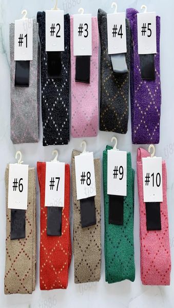 

luxury stocking designer mens womens socks wool stockings senior streets comfortable knee leg sock1243503, Black