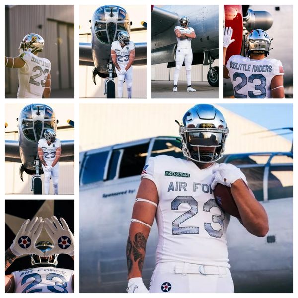 

2023 force falcons football 31 ryder fitch 88 bruin fleischmann 65 samuel floysand 97 luke 8 chriser frew 22 jerome gaillard jr. 92 jackson, Black