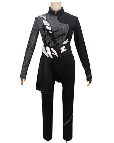 

yuri on ice katsuki yuri eros black performance cosplay costume1535336