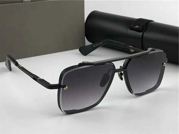 

sunglasses mens frame head womens dita men high grade square trimmed metal sunglasses mach six oversized oval goggle driving beach eyeglasse, White;black