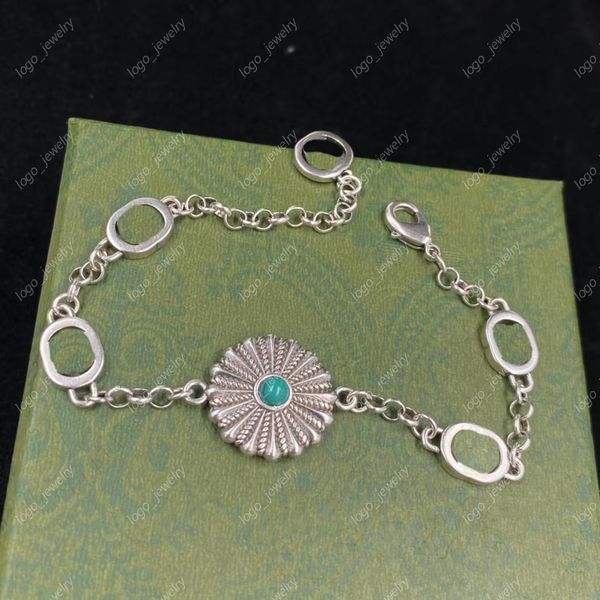 

2023 new fashion charm bracelets silver lettered luxury designer bracelet women's party birthday gift jewelry, Golden;silver
