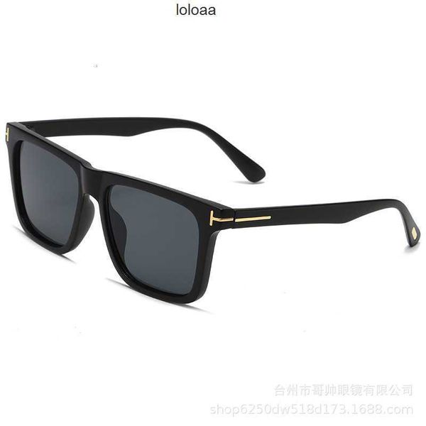 

de designer brand square aesthetic vintage stylish tomfords glasses fashion sunglasses luxury outdoor beach summer for ins women oculos men, White;black