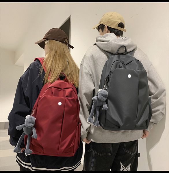 

ll backpacks students lapbag gym excerise womens bags knapsacks school backpack adjustable knapsack packsack rucksack no keychain