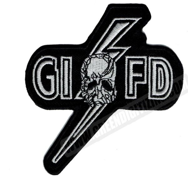 

whole hardcore gifd black label society patch embroidered iron on jacket leather motorcycle biker vest badge 3594365