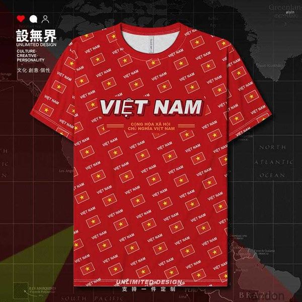 

men's t shirts vietnam vietnamese vnm quick dry shirt brands running breathable sports tracksuit fashion t-shirt clothes summer, White;black