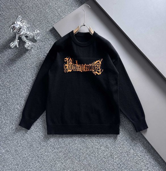 

men's plus size sweaters hoodies in autumn / winter 2022acquard knitting machine e custom jnlarged detail crew neck cotton 12rf, Black;brown