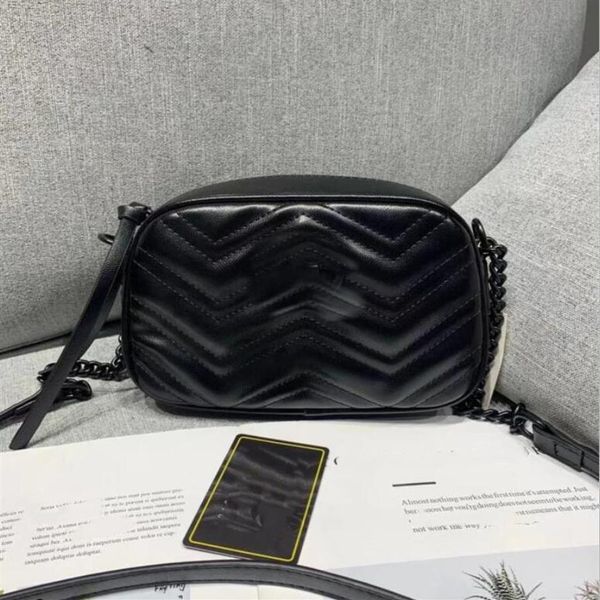 

women handbags black chain crossbody soho bag disco shoulder bag purse wallet 21cm-7cm-14cm233s