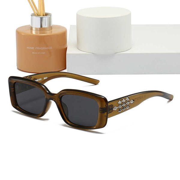 

new women's polarized sunglasses fashion trend rice nail sunglasses uv resistant sunglasses 007, White;black