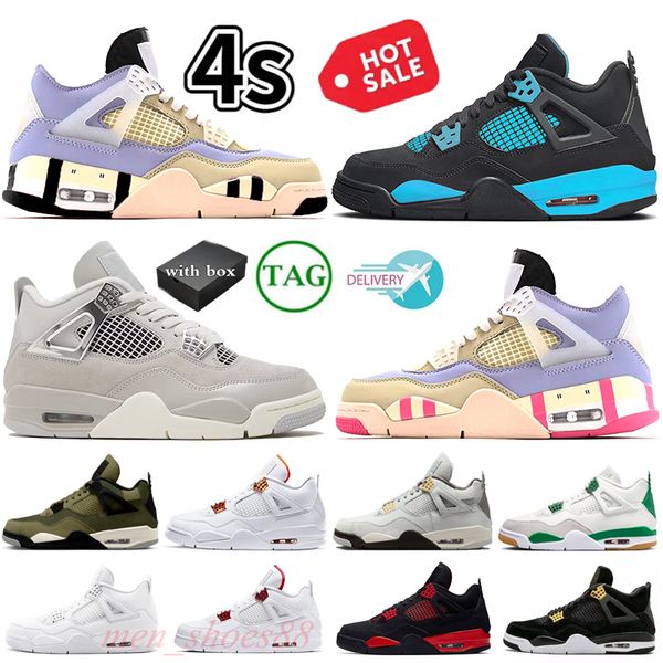 

sneakers men women motorsports 4 basketball shoes for 4s retro toro bravo cacaowow neutralgrey black pine green mens sports jumpman