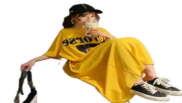 

women dresses 2021 new home service long lightweight summer dress halter back loose large size shortsleeved sleeping dress4781823, Black;gray