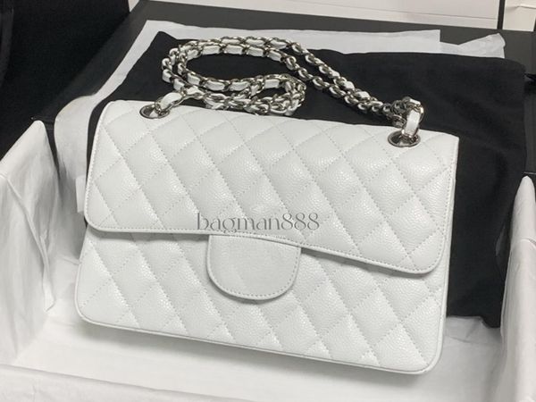 

handbag shoulder bag genuine leather womens designer bag luxury handbags caviar flap quilted cross body chains purse designer woman handbag