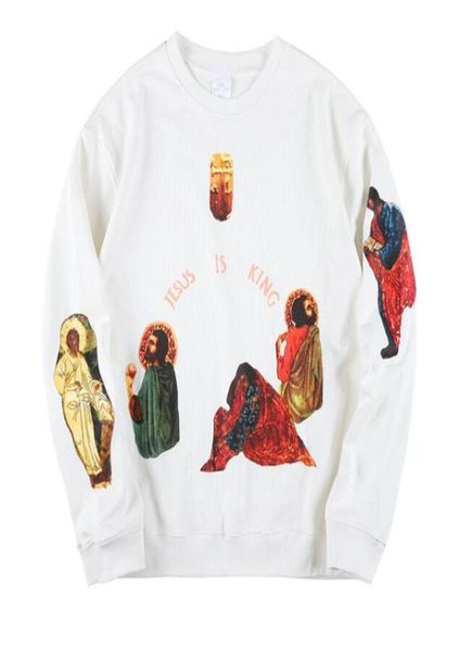 

printed oversize men039s sweatshirt crew neck streetwear black white sweatshirts man1787234