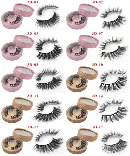 

false lashes 50 pairs dramatic mink eyelashes bulk natural long full strip luxury eyelashes make up beauty long 3d mink lashes5746120