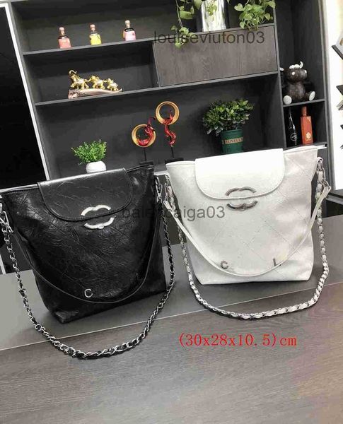 

designer channel cc bag handbags beach crossbody the tote shoulder luxurys fashion bag man woman large capacity black white leather messenge