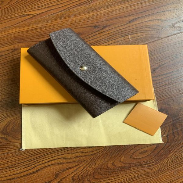 

france designer women long checkbook wallet credit card po holder wallest brown mono gram white checkered canvas leather 2052510, Red;black