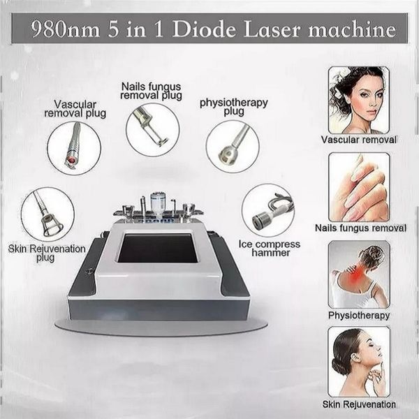 

laser diode 980 nm spider vein removal blood vessel laser vein removal vascular 980 nm laser machine