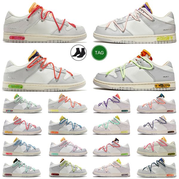 

2023 big size white shoes for mens womens lows x authentic triple white black lot blue orange green red sneakers series cut classic running