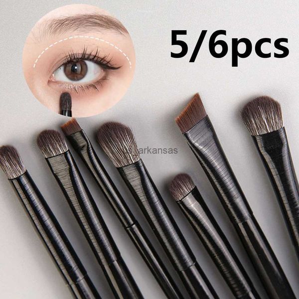 

makeup brushes eyeshadow brushes 5/6pcs set eye makeup dizzy dyeing lying silkworm eyeliner details soft eye shadow brushes contour beauty t