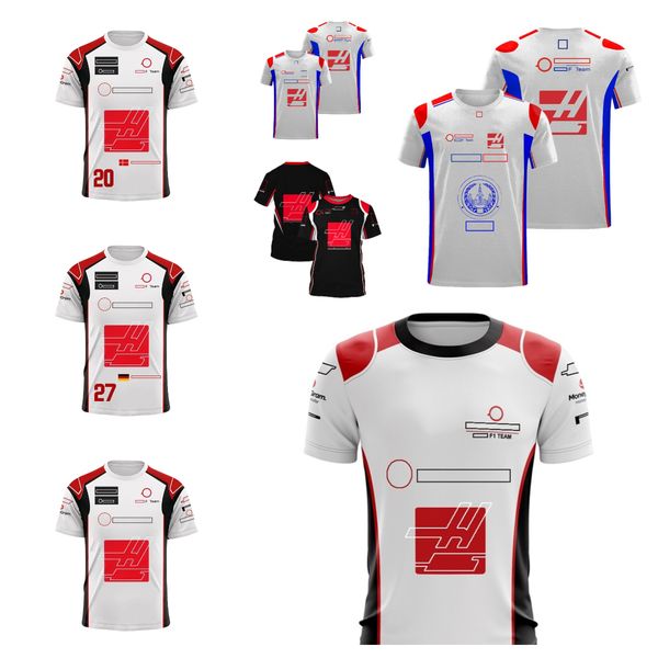 

summer 2023 selling men's f1 team t-shirt with short sleeves for outdoor racing and extreme sports enthusiasts.