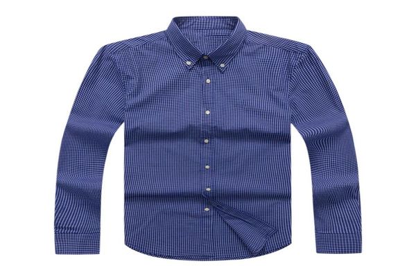 

2022 fall winter new men039s long sleeve plaid shirts 100 cotton shirts men oxford fabric casual fashion shirt 4 color6053730, White;black