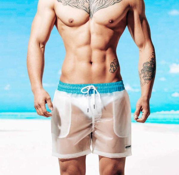 

men039s swimwear short man swimsuit transparent male summer beachwear men shorts beach trunks pants j2209139046653