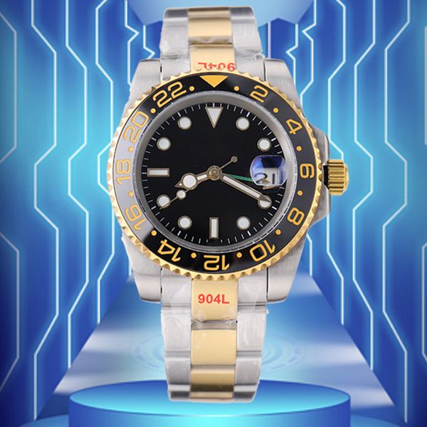 

wristwatches mens watches montre aaa 40mm automatic 2813 movement watch luminous sapphire waterproof sports self-wind fashion wristwatches m, Slivery;brown