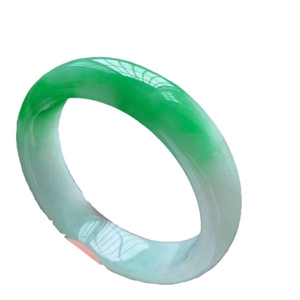 

myanmar jade bracelet positive ring jade bracelet old pit orchid floating green jade bracelet child pendant women's safety bracelet gif, Black