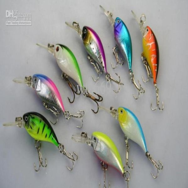 

lot 30 fishing lures crankbait crank hooks bass 46g55cm050168464275244