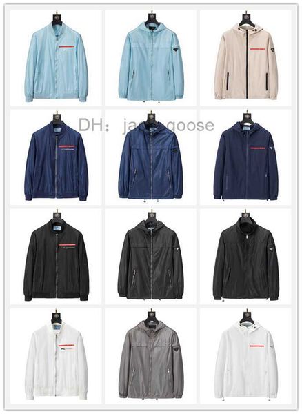 

men's brand lapel trench zipper spliced jacket stone running sport hoodie jogger leisure island coat stones cp eno5, Black;brown