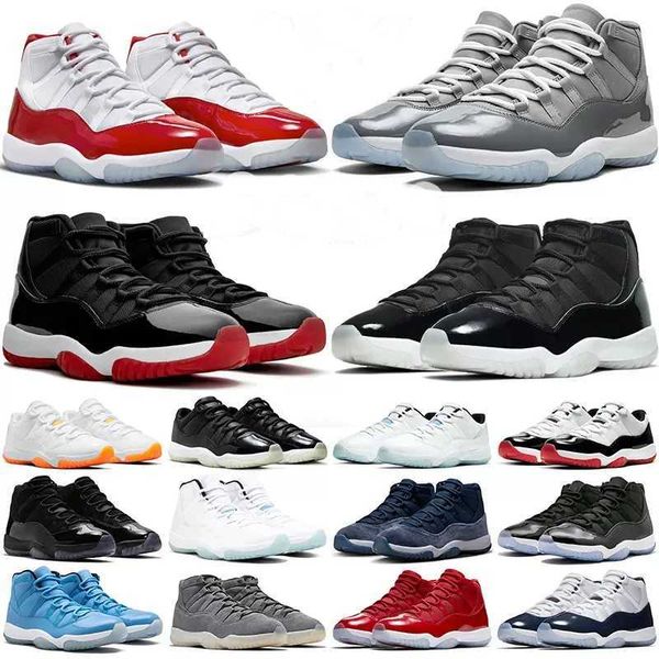 

basketball shoes for men women 11s 11 cherry space jam cool grey concord bred win like 96 82 platinum tint cap and gown men sports sneakers