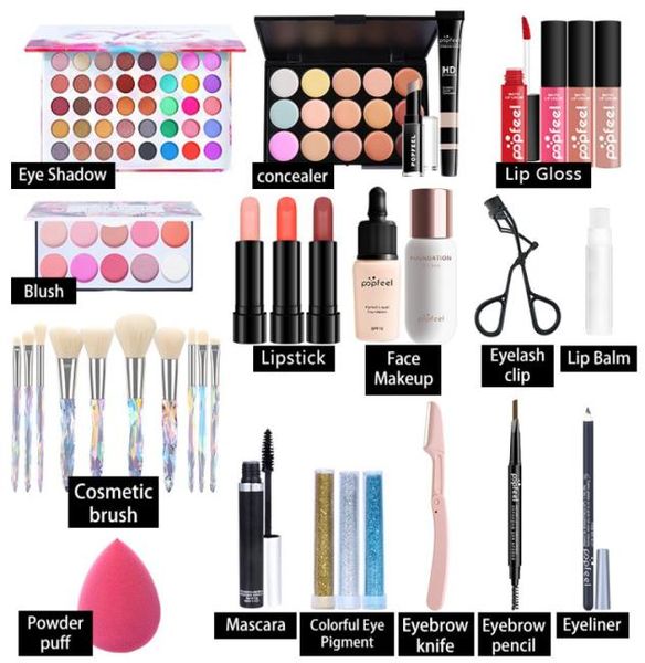 

popfeel all in one makeup sets for girl new arrival 20 different styles full professional cosmetic kit4418138