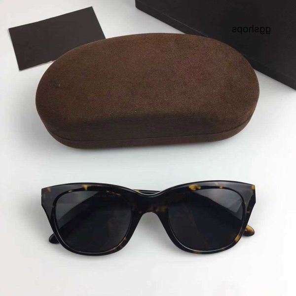 

luxury eyeglass designer retro fashionable uv400 tom-fords brand adita sunglasses for classic men famous 237 fashion design women original g, White;black