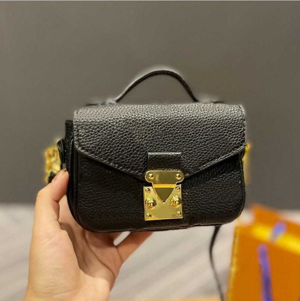 

shoulder bags evening color micro metis luxuries designers women bag classic mini flap square leather chains embossed monograms threads cros