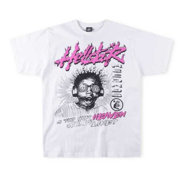 

t-shirts men's t-shirts hellstar 100% cotton men t-shirt t shirt men graphic tees shirt women oversize white black loose tee
