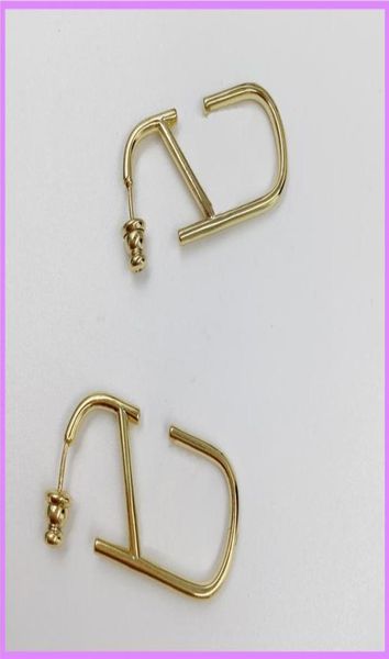 

21ss simplicity earring womens designer letter earrings mens for gifts designers jewelry gold color concise fashion ear studs d2195491277, Golden;silver