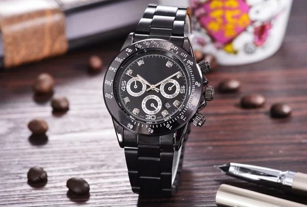 

all dials working automatic date men watches luxury fashion fabric band quartz movement clock leisure wrist watch din, Slivery;golden