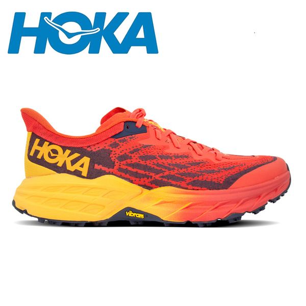

dress shoes hoka speedgoat 5 trail running shoes men ultra-light anti-skid outdoor off-road trekking shoes all terrain mountain hiking shoes, Black