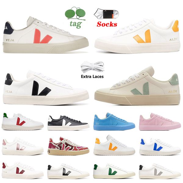 

veja esplar sneakers womens vejas campo designer casual shoes v- cwl recife mens trainers low matcha white black pink red chromeleather pl