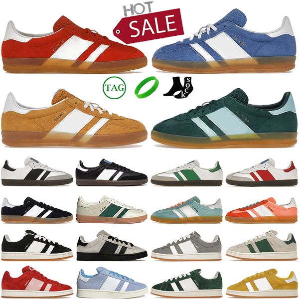 

adimatic gazelle designer shoes for men women suede casual sneakers low leather trainers campus 00s sneaker mens womens platform vegan, Black