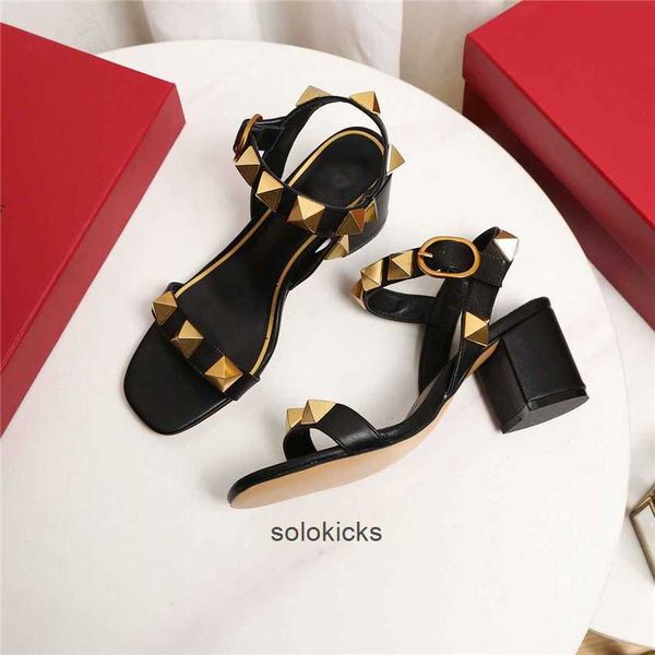

party valentinolies women casual fashion design sandals luxury 010 high heel slippers leather letter wedding, Black