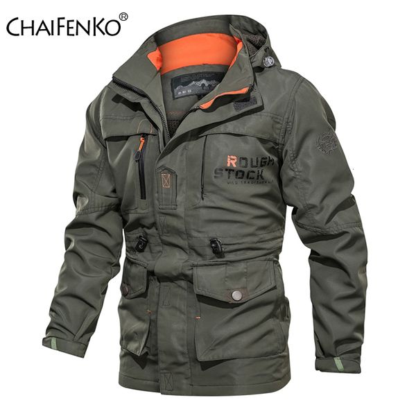 

men s jackets men outdoor jacket spring autumn hooded casual windproof windbreaker coat army tactical military 230821, Black;brown