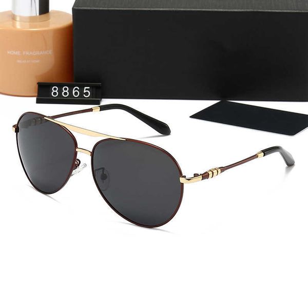 

new polarized sunglasses for men's fashion sunglasses for travel and tourism 8865, White;black