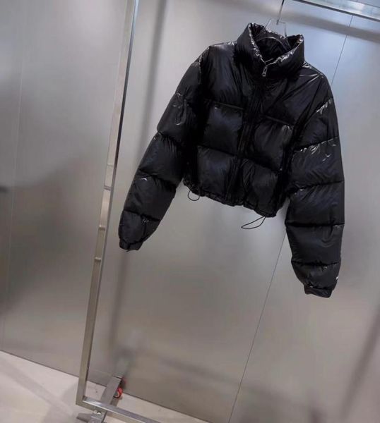 

autumn winter designer short down jacket north winter cotton womens jackets parka coat face outdoor windbreakers couple thick warm4265237, Black