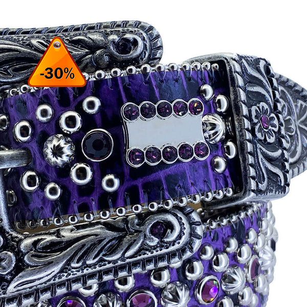 

22022 fashion bb simon rhinestone belt for women designer mens belt with bling rhinestoz, Blue;gray