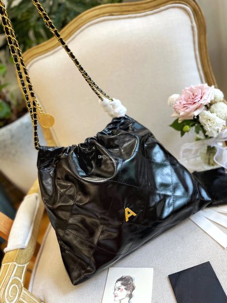 

luxurys handbags tote bag handbag designer grand shoulder bag shopping tote gold coin pearl beads chain expensive fabric woman fashion bag b