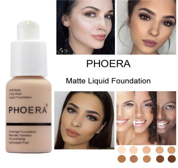 

beauty new 30ml foundation soft matte long wear oil control concealer liquid foundation cream fashion womens makeup7749580