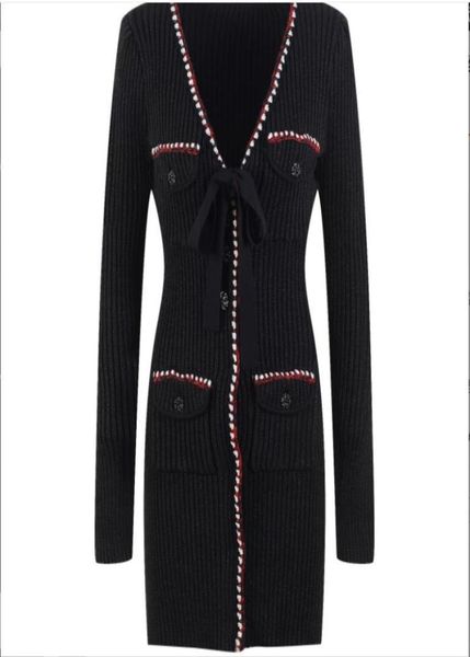

1220 l 2022 spring summer a line long sleeve dress prom fashion v neck flora print above knee brand same style black yl1527281