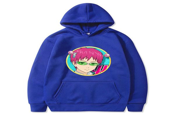 

anime saiki k men039s hoodie print women casual harajuku autumn sweatshirt long sleeve jacket coat funny pullover y03194917126, Black
